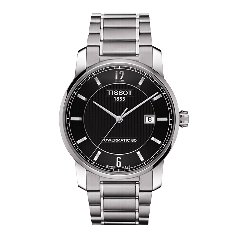 天梭(TISSOT)手表 钛系列全自动机械商务时尚男表 男士手表 T087.407.44.057.00