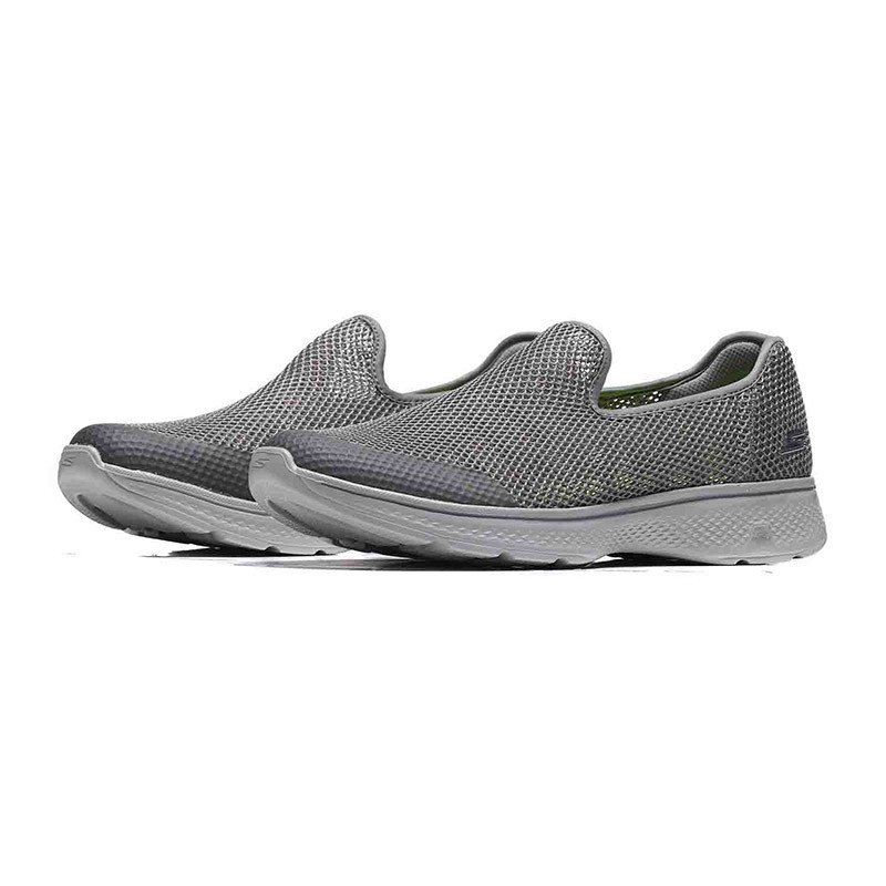 【自营】Skechers斯凯奇男健步鞋GO WALK 4网眼透气运动鞋54158/CHAR 54158/CHAR炭灰色 42.5码