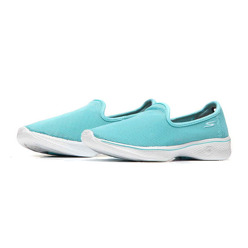 【自营】Skechers斯凯奇女健步鞋GO WALK 4网面透气运动鞋14906/B LU.. 14906/BLU蓝色 39码