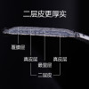 都利路二层牛皮自动扣皮带男士真皮腰带休闲商务牛皮腰带 男 110cm R602铬-黑