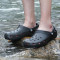 Crocs/卡骆驰 男鞋女鞋洞洞鞋沙滩鞋情侣拖鞋包头凉鞋10001 10001-001 M8W10/内长26cm