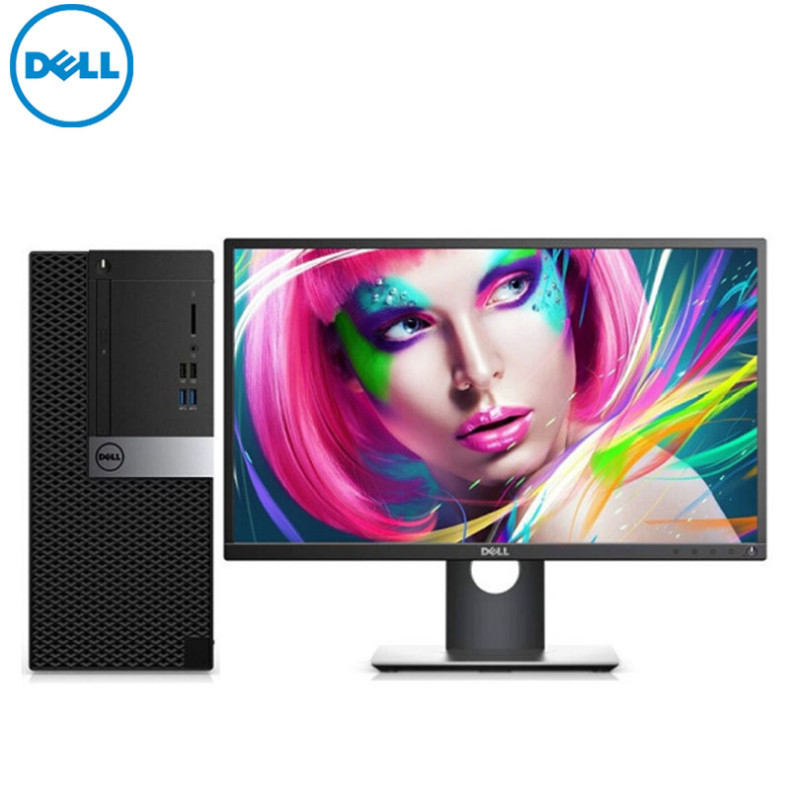 戴尔（Dell）商用电脑Optiplex3050MT 23英寸显示器（I3-6100 4G 1T DVDRW 2G独)