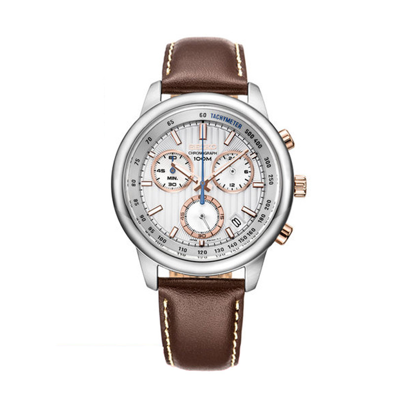 SEIKO精工Chronograph系列时尚休闲男士石英腕表SSB211J1 SSB211J1