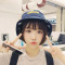 帽子女夏天韩版渔夫帽ulzzang英伦日系甜美可爱春夏季遮阳帽盆帽_1 粉红色