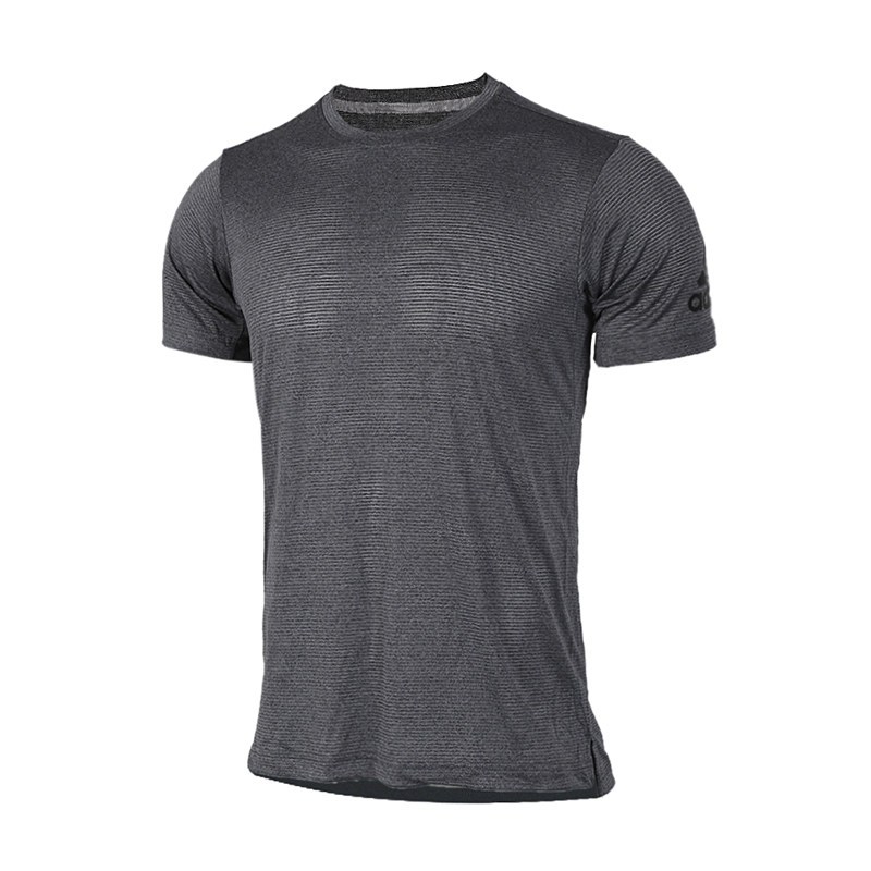 阿迪达斯短袖男2018夏季大码圆领冰风速干透气跑步运动T恤CE3611 M CE6231