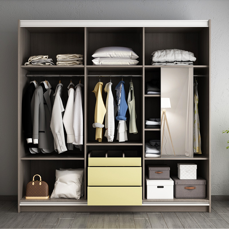 木月th901衣柜 1.8米衣柜 顶柜