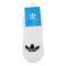 adidasOriginals阿迪三叶草2018中性NOSHOWSOCK3P袜子C_2 白 3942码