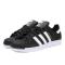 adidasOriginals阿迪三叶草2018中性SUPERSTARFOUNDATIO_6 1号黑色/亮白 42.5码