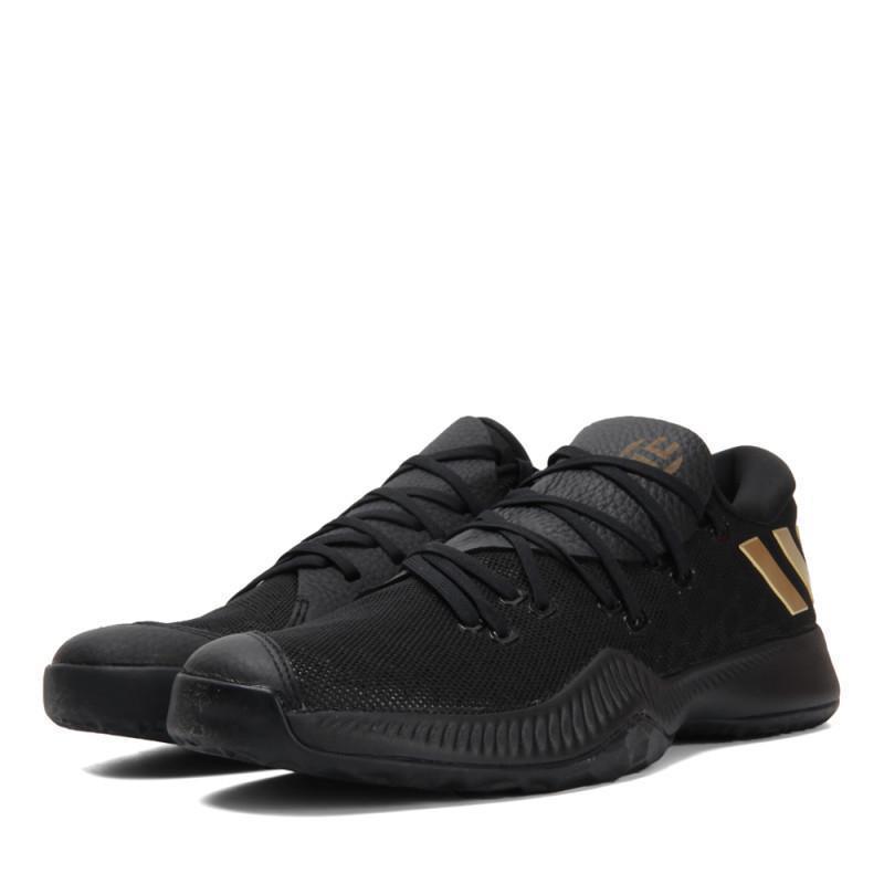 adidas阿迪达斯2017年新款男子HardenB/E签约球员篮球鞋_1 1号黑色/灰/金 42.5码