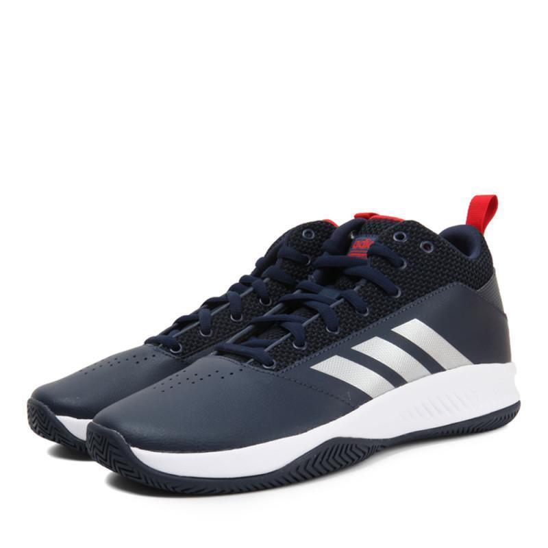 adidas阿迪达斯2018男子CFILATION2.0篮球团队基础篮球鞋_2 学院藏青蓝/暗银金属 41码