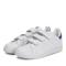 adidas阿迪三叶草男小童STANSMITHCFC休闲鞋S74779 亮白/亮白/蓝 13K码