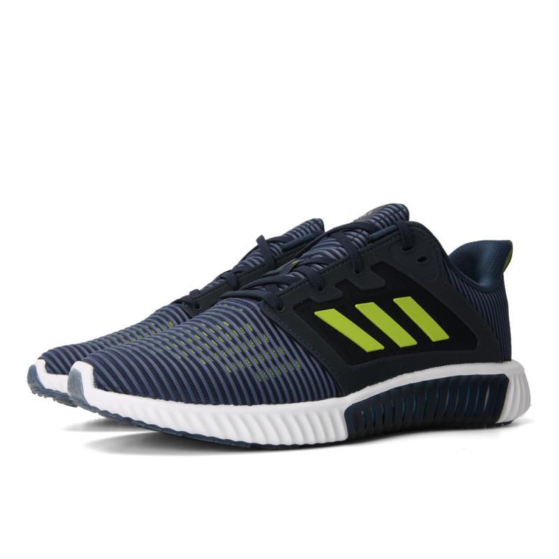 adidas阿迪达斯2018男子CLIMACOOLventm跑步清风跑步鞋CM7399 学院藏青蓝/绿荧光/传奇墨水蓝 44.5码
