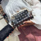 桂兰珊（Guilanshan）ins夏天小包包女2018新款潮韩版百搭斜挎单肩chic 银色