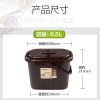 KAMJOVE/金灶 茶具茶道茶艺专用配套排水桶茶渣桶茶水桶客厅茶几适用