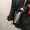 包包女新款韩版chic时尚复古大气水桶包百搭休闲单肩斜挎包潮 黄粽色