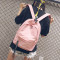ins超火的书包女韩版原宿ulzzang高中学生校园背包chic港味双肩包 白色
