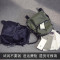 牛津布双肩包女2018新款百搭韩版潮帆布学生书包男大容量旅行背包_5 小号绿色