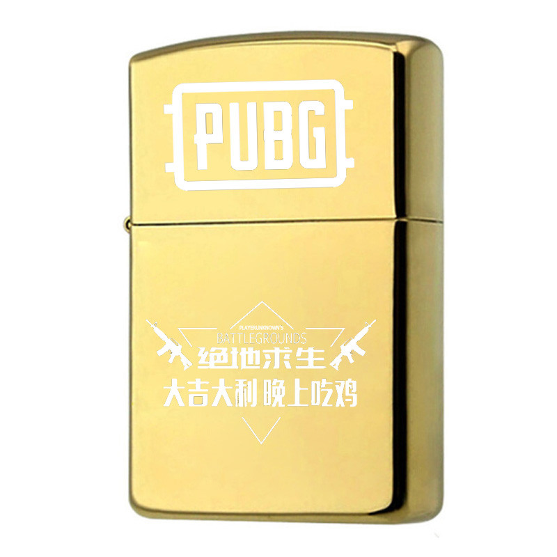 ZORRO佐罗煤油打火机个性复古砂轮打火机防风创意送礼男士 私人订制 钛金刺激求生