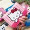 儿童钱包短款拉链可爱男女孩卡通学生动漫米奇hellokitty钱包_4 黑色米奇