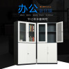 豫亿腾窄边套色钢制加厚办公文件柜铁皮柜财务凭证资料柜档案柜玻璃储物书柜带锁抽屉可定制窄边等体器械柜 0.8mm窄边等体器械柜