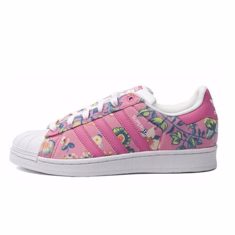adidas/阿迪达斯 女子 Superstar W 粉红 女款 运动鞋S75128 S75128 37.5码