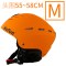 酷峰滑雪头盔男女专业滑雪装备保暖透气雪盔成人单板双板护具 活力橙M（头围55-58CM）