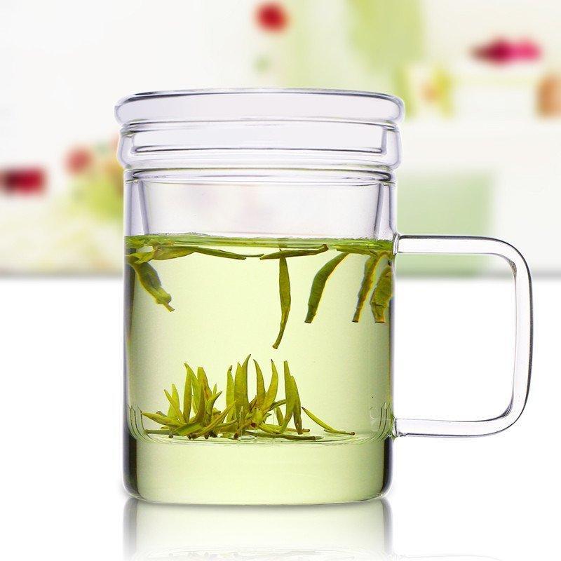 物生物(RELEA)风度杯加厚带盖玻璃杯办公杯子耐热过滤花茶透明夏天水杯_1_9 风度杯