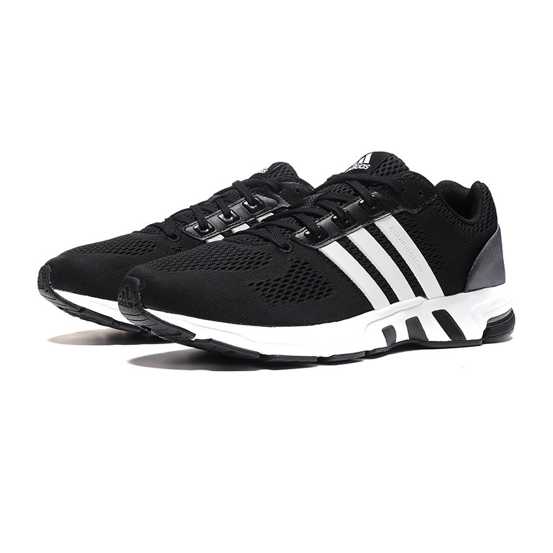 adidas阿迪达斯男子跑步鞋EQT耐磨休闲运动鞋B96491 B96491黑色+白色+灰色 43码