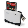 飚王（SSK）SCRM057奔腾II多功能四合一USB接口读卡器 支持TF/SD/CF/MS手机卡相机卡
