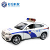 彩珀合金模型车88350宝马X6警车