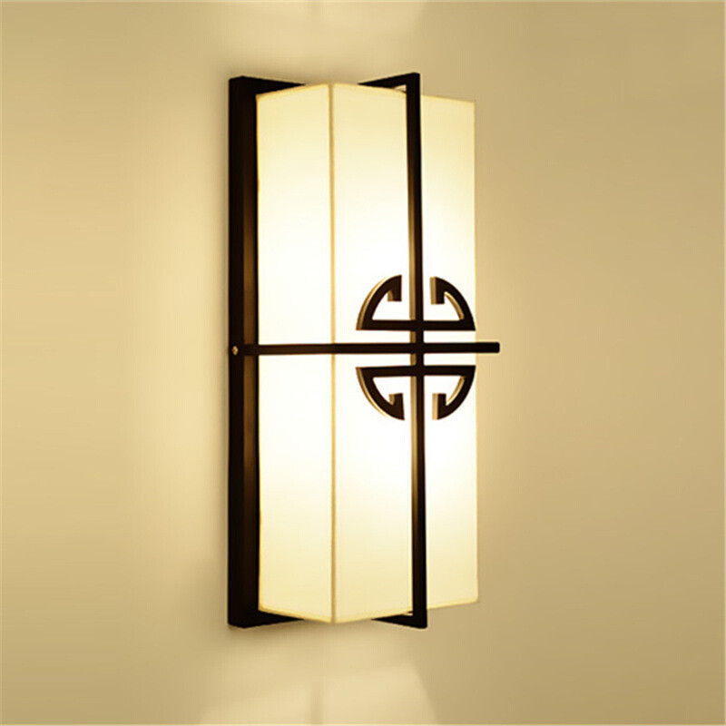 澳松新中式壁灯床头创意个性艺术大气客厅壁灯简约现代卧室酒店过道