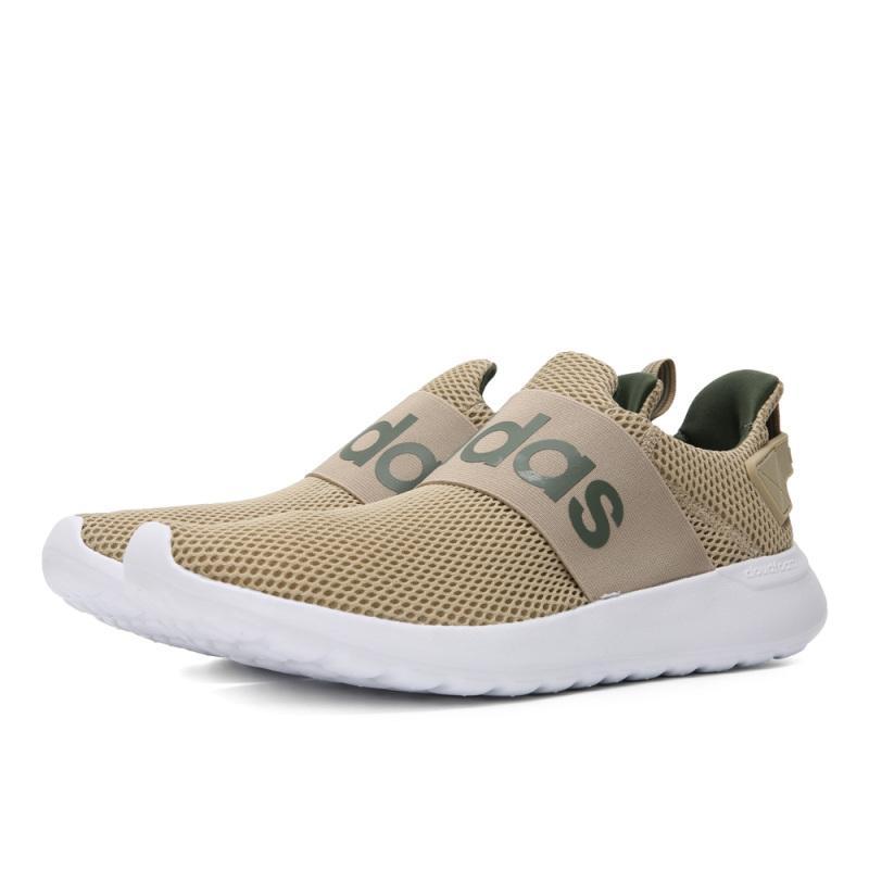 adidasneo阿迪休闲2018中性CFLITERACERADAPT休闲鞋BC0_2 裸金/基础绿 40.5码