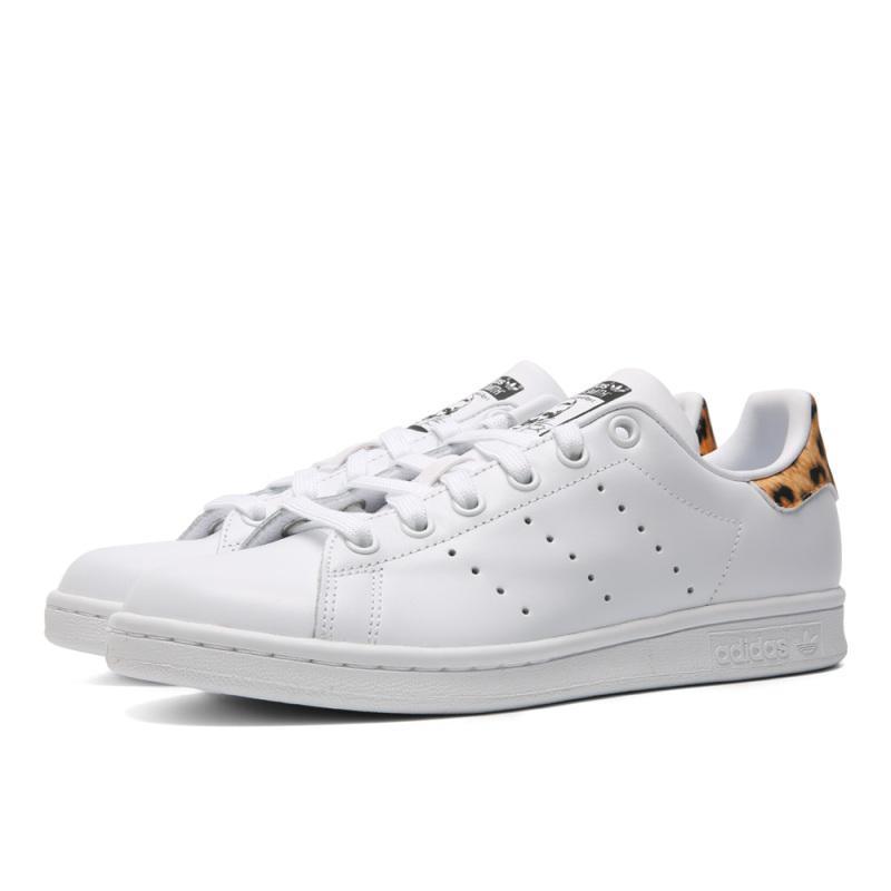 adidasOriginals阿迪三叶草2018女子STANSMITHWFOUNDA_4 亮白/1号黑色 40码
