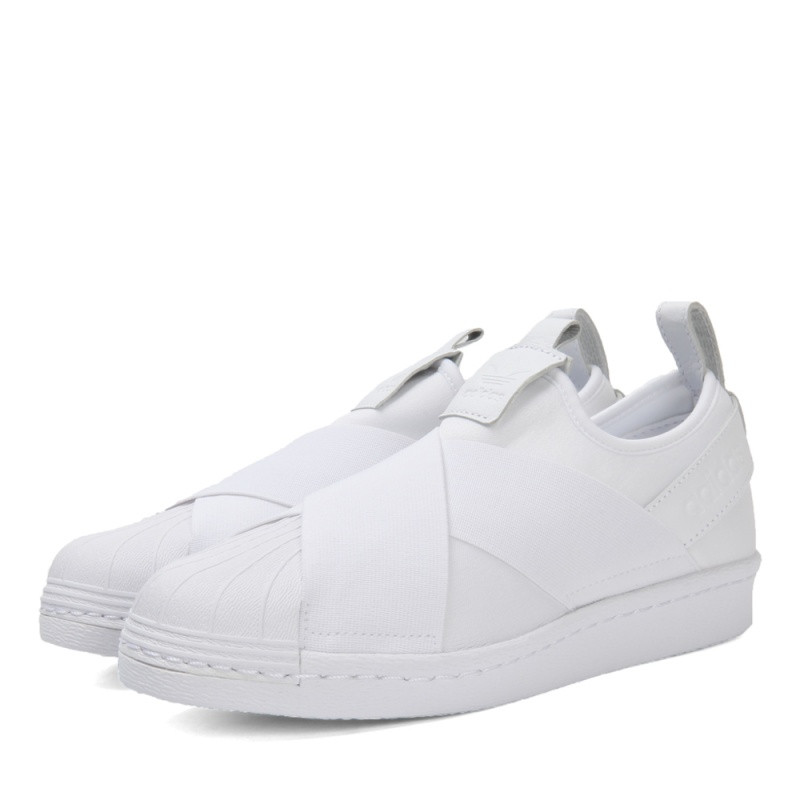adidas阿迪三叶草新款中性SUPERSTAR经典贝壳头系列休闲鞋BZ0111_2 白 42.5码
