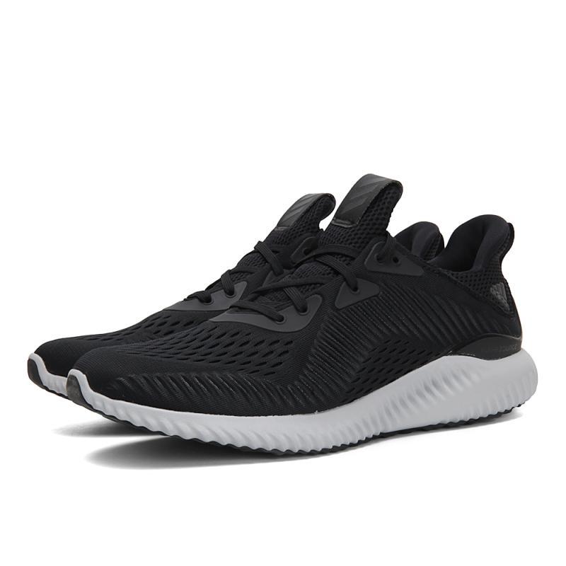 adidas阿迪达斯2018新款中性Bounce系列跑步鞋BY4264_3 黑色 36.5码