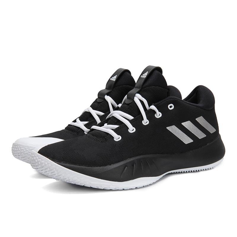 adidas阿迪达斯2018男子NXTLVLSPDVI团队篮球鞋CQ0180_2 1号黑色/亮白/银金属 42.5码