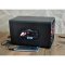 包邮方形蓝牙车载重低音炮汽车12v24v货车音响220v家用电脑小音箱 5寸方形乳白色12V220V标准版