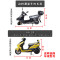 电动车罩加厚新款防尘罩车罩养护防尘适用于小牛N1/M1/N1s/U1 灰色M号（1.5米-1.8米）