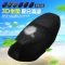 881_907_新款3D网踏板摩托车座垫套电瓶电动车坐垫套夏季透气隔热防晒座套 坐垫网（黑红）L码