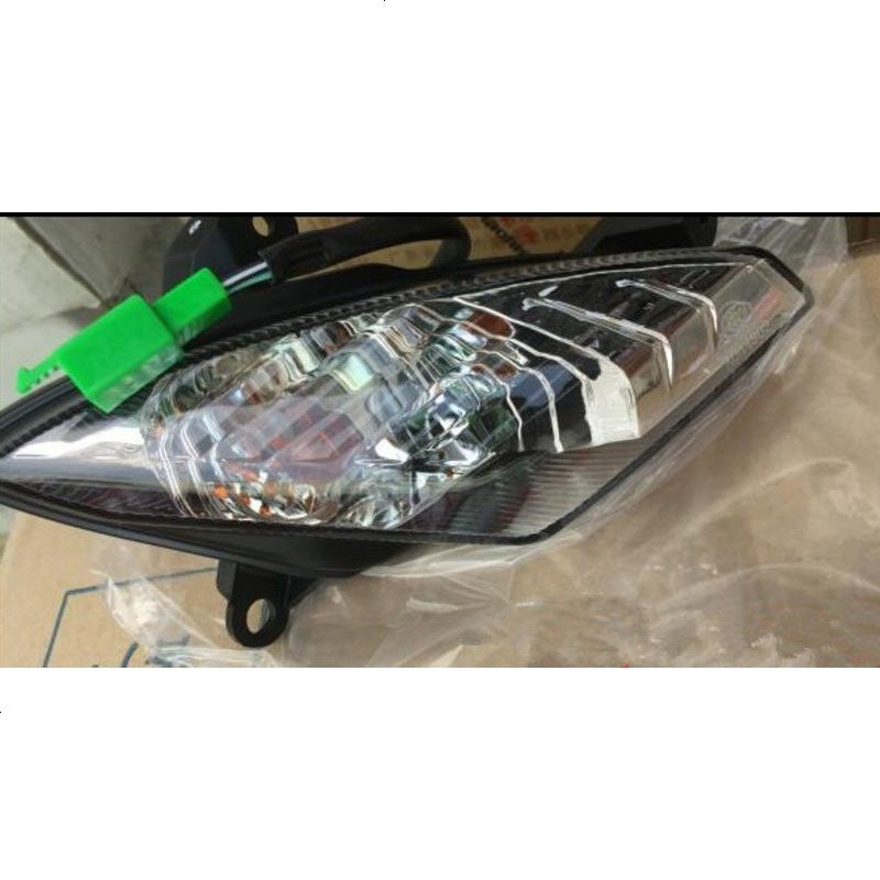 摩托VR150T转向灯HJ150T-19前左右转向灯VR125方向灯 防伪验证 左边
