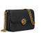 Tory Burch/托里·伯奇TB女包 欧美时尚包盖式锁扣硬头层牛皮单肩包 女 斜跨包 小号 39734 白色