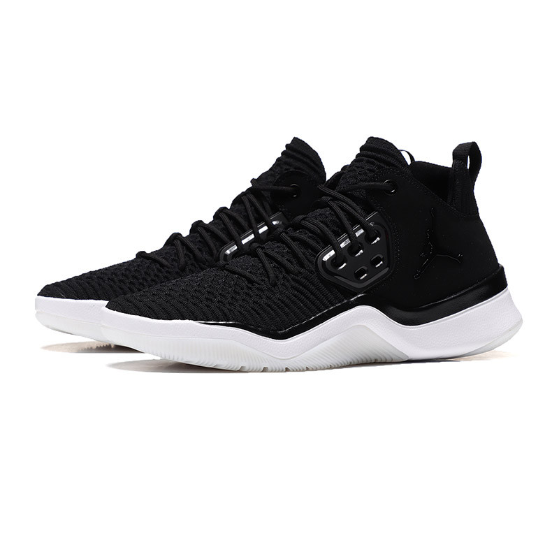 NIKE耐克男鞋篮球鞋Jordan dna lx减震透气运动鞋 AO2649 AO2649-001黑+黑+白 44码