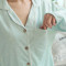 爱心鼠(Aixinshu) 春秋季棉质孕妇服 产前产后开衫长袖月子服哺乳装 针织棉坐月子喂奶衣家居服套装6690 L码 2号款