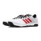 adidas阿迪达斯男子网球鞋网球训练比赛运动鞋AH2078 AH2078亮白+红色 42码