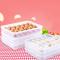冻饺子盒冰箱保鲜收纳盒水饺盒鸡蛋盒冷冻带盖馄饨盒_2 三层粉色饺子盒+单层鸡蛋盒
