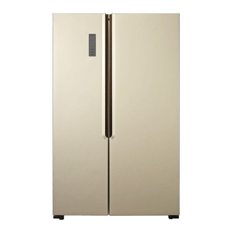 奥马冰箱bcd-455wkgm凡尔赛金高清实拍图