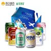 台湾啤酒果味全麦啤酒麦芽酒多味组合六小福礼盒装330ml*6听