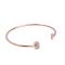 JUICY COUTURE 橘滋 日韩风范女士玫瑰金手镯11 玫瑰金色