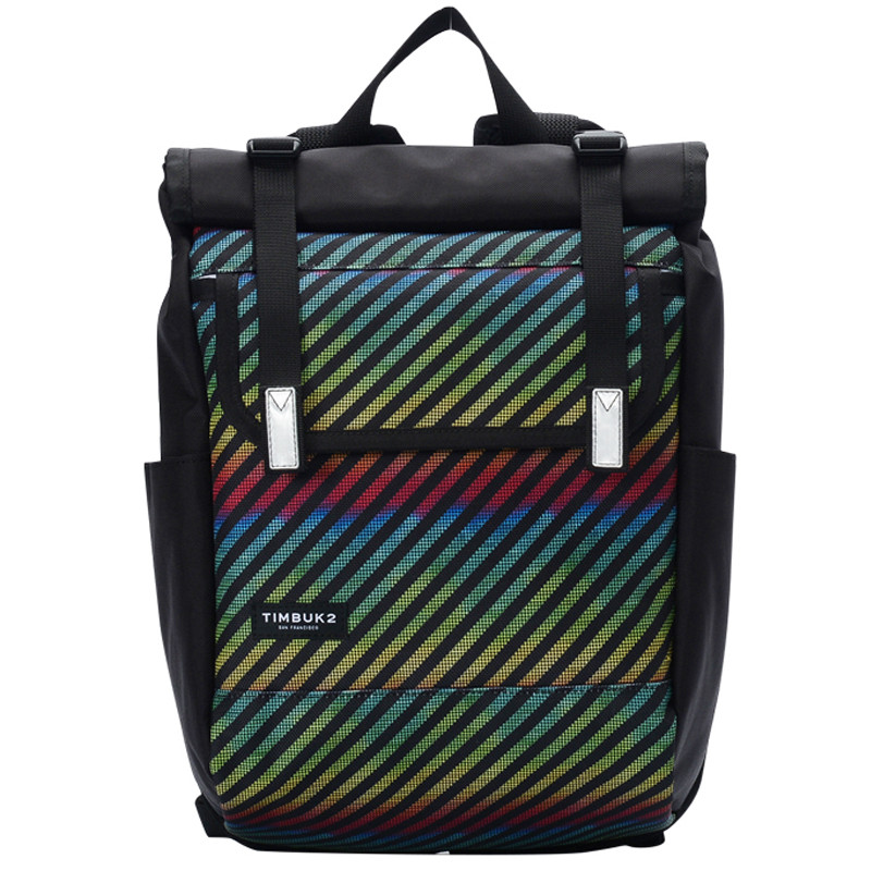 TIMBUK2双肩包街头潮流背包限量款时尚背包女运动休闲包2018新品 彩虹色Prospect小号