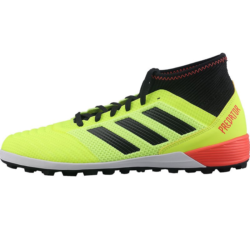 ADIDAS阿迪达斯2018新款PREDATOR18.3TF男子耐磨足球鞋-DB213 亮黄荧光/1号黑色 41